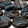 Spaceship Corridor Bases Round 25mm (x10)