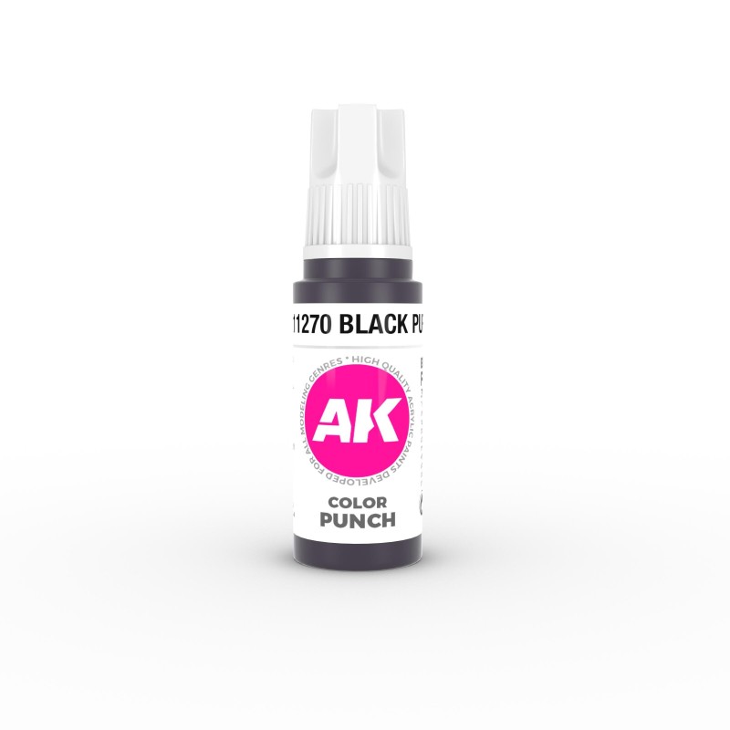 Black Puprple 17 ml - (Color Punch)