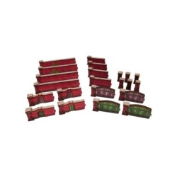 WW2 Normandy Brick Wall PREPAINTED [15mm/1:100]