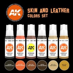 Skin And Leather Colors Set