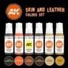 Skin And Leather Colors Set