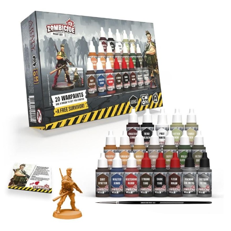 Zombicide: 2ª Edición Paint Set