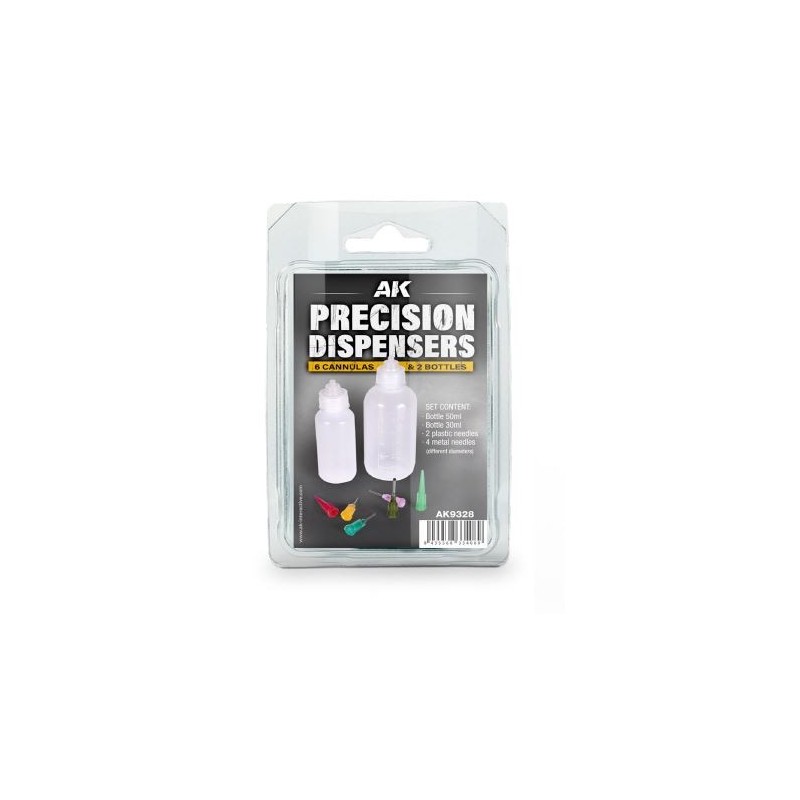 Precision Dispensers (6Cannulas & 2 Bottles)