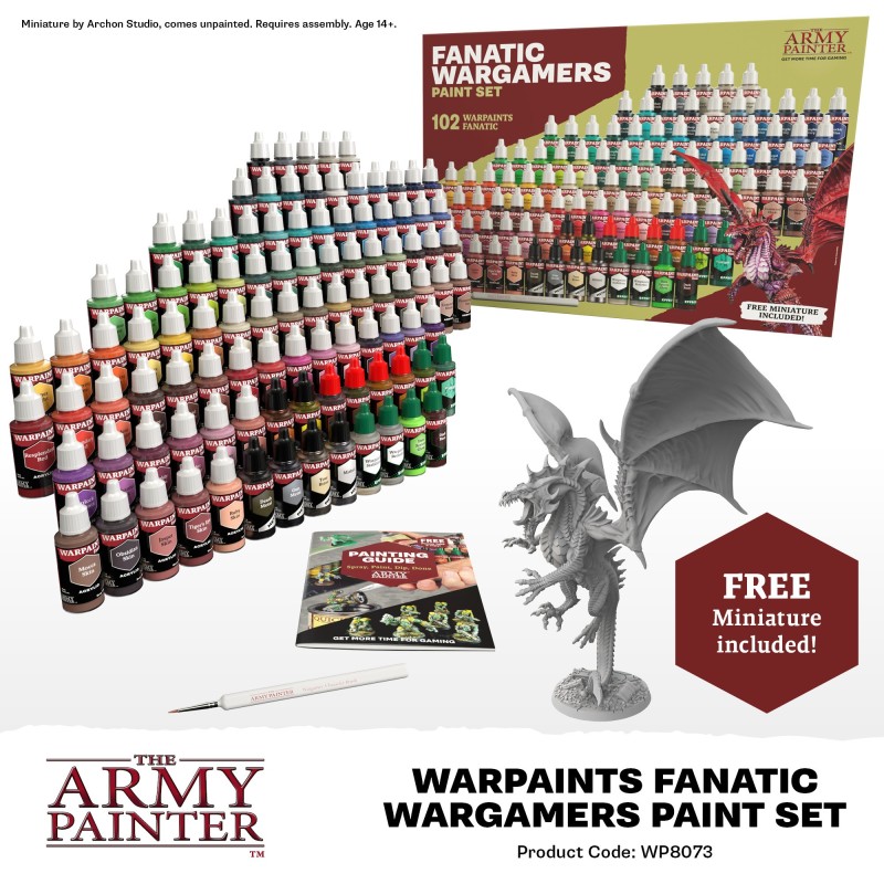 Warpaints Fanatic: Wargamers Paint Set