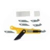 Plastic Cutter Scriber Tool & 5 Spare Blades