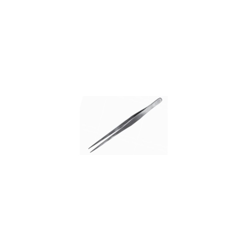 Straight Tip Stainless Steel Tweezers (175 mm)