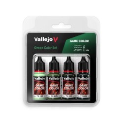 Game Color Set: Verde 4X18Ml.