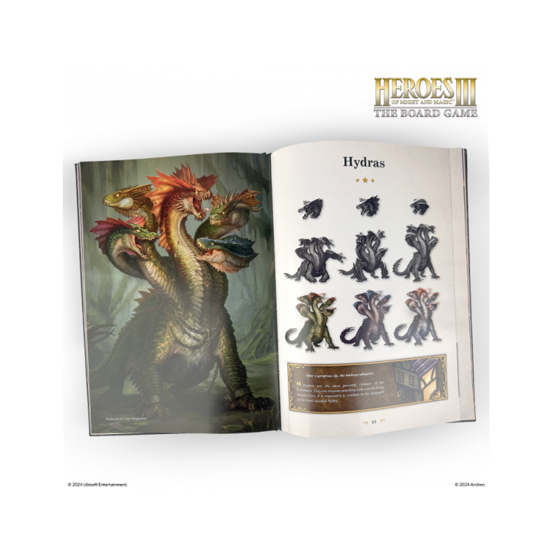 Heroes of Might and Magic III: The Board Game Art Book (Inglés)