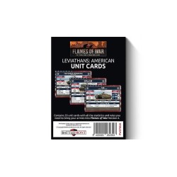 Late War Leviathans: American Unit Cards (33x Cards) - Limited Edition