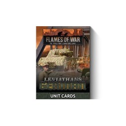 Late War Leviathans: German Unit Cards (41x Cards) - Limited Edition