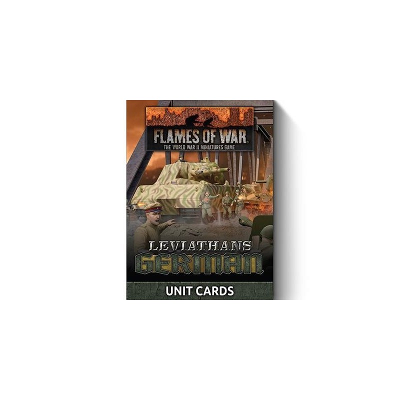 Late War Leviathans: German Unit Cards (41x Cards) - Limited Edition