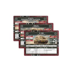 Late War Leviathans: German Unit Cards (41x Cards) - Limited Edition