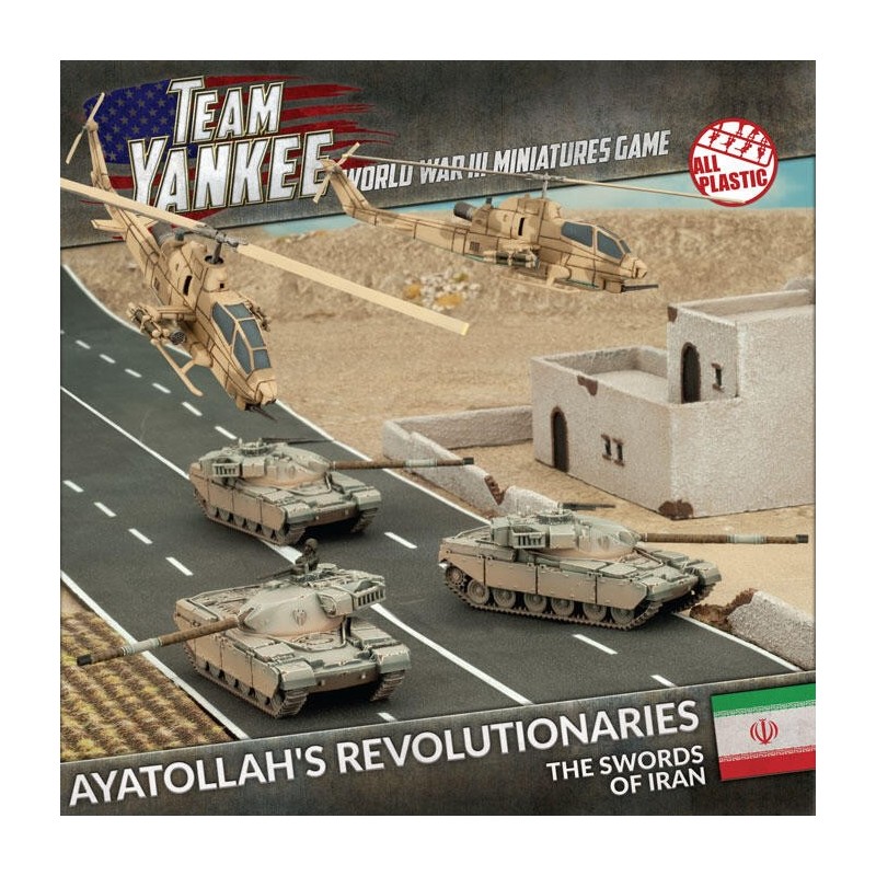 Ayatollah's Revolutionaries (Plastic Army Deal) (WWIII x3 Tanks x2 Aircraft Plastic)