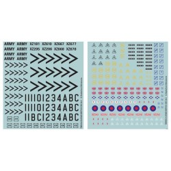 WWIII British Decal Set (x4)