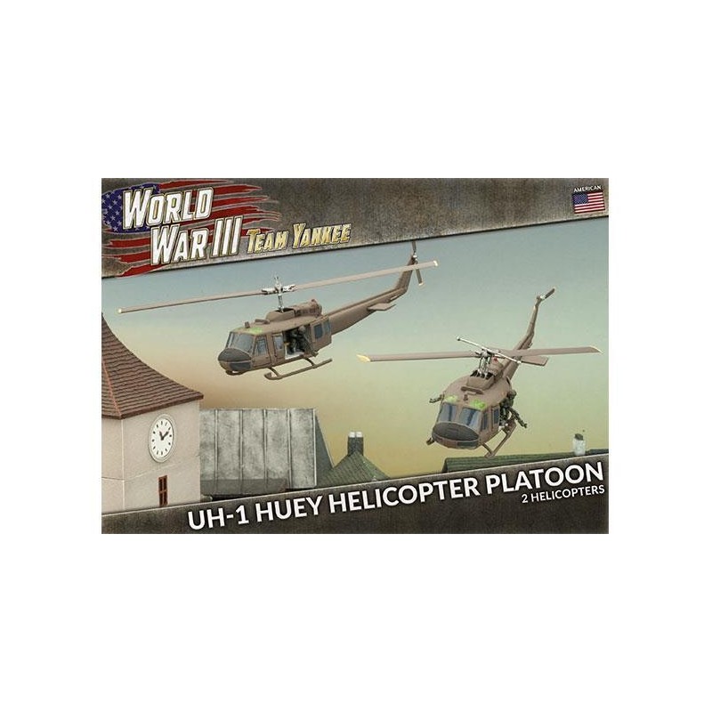 UH-1 Huey Transport Helicopter Platoon (Plastic)