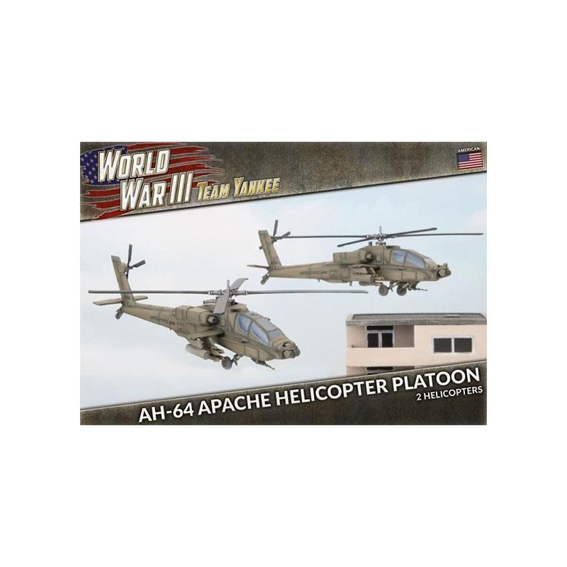 AH-64 Apache Helicopter Platoon (x2 Plastic)