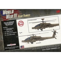 AH-64 Apache Helicopter Platoon (x2 Plastic)