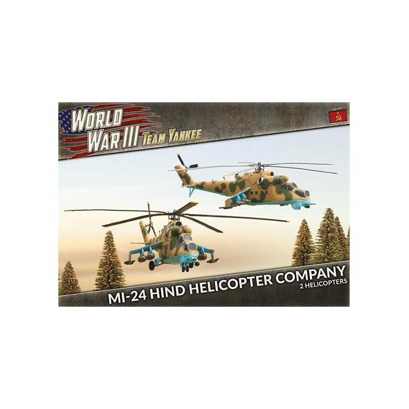 Mi-24 Hind Helicopter Company (Plastic)