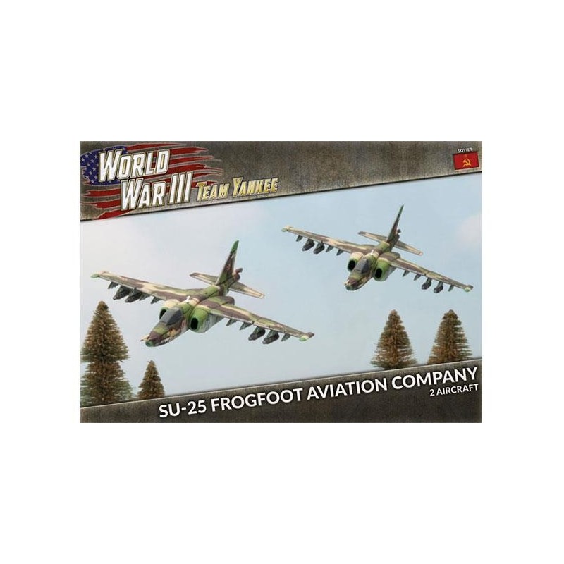 SU-25 Frogfoot Aviation Company (x2 Plastic)