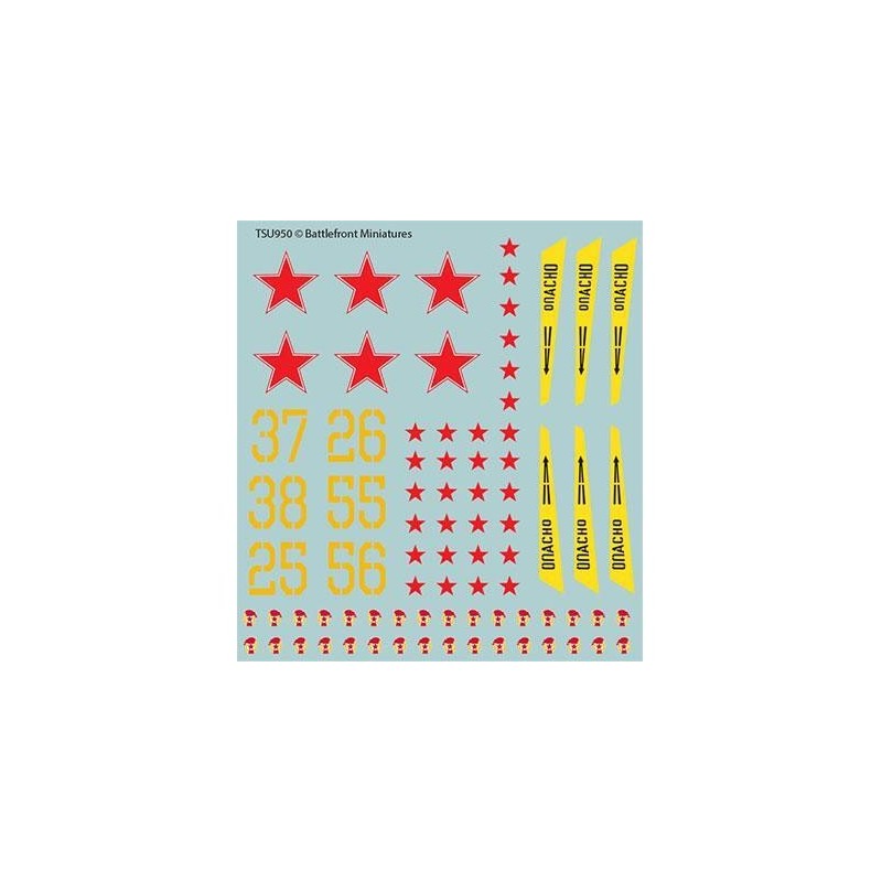 WW3 Soviet Decal Set