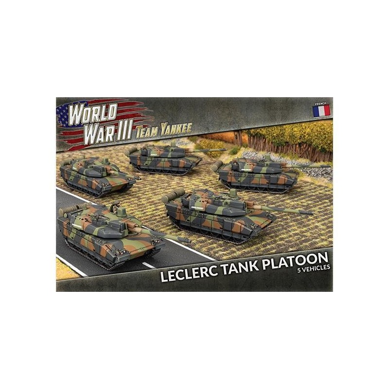 Leclerc Tank Platoon (x5 plastic)