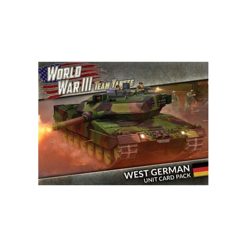 WWIII: West German Unit Cards (51x Cards)  -- Preorder --