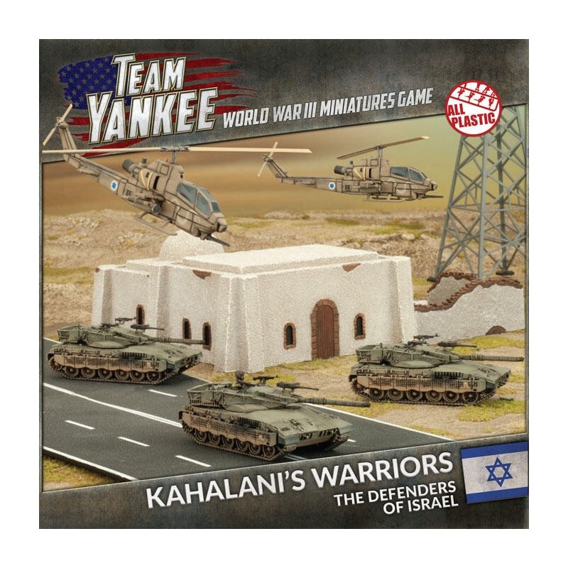 Kahalani's Warriors (x3 Merkava's, 2x Cobra's Plastic)  -- Preorder --