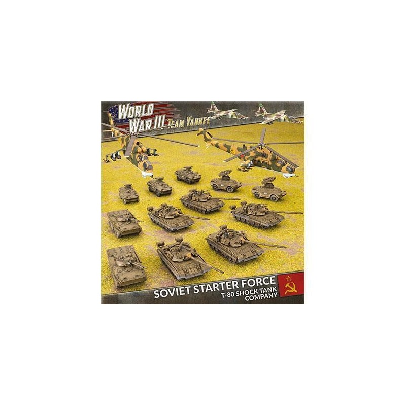 Soviet Starter Force: T-80 Shock Tank Company  -- Preorder --