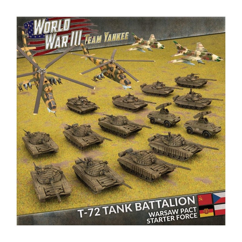 Warsaw Pact Starter Force  T72M Tank Battalion