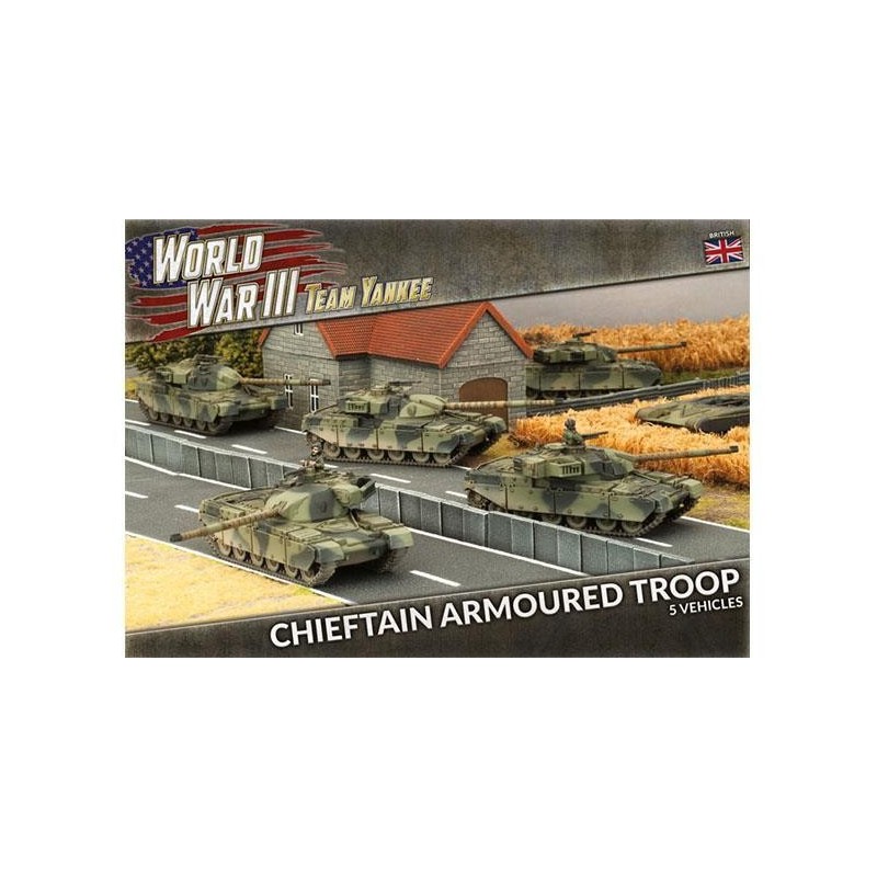 Chieftain Armoured Troop (Plastic)