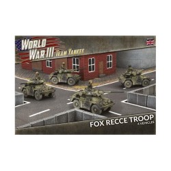 Fox Recce Troop (x4 Plastic)