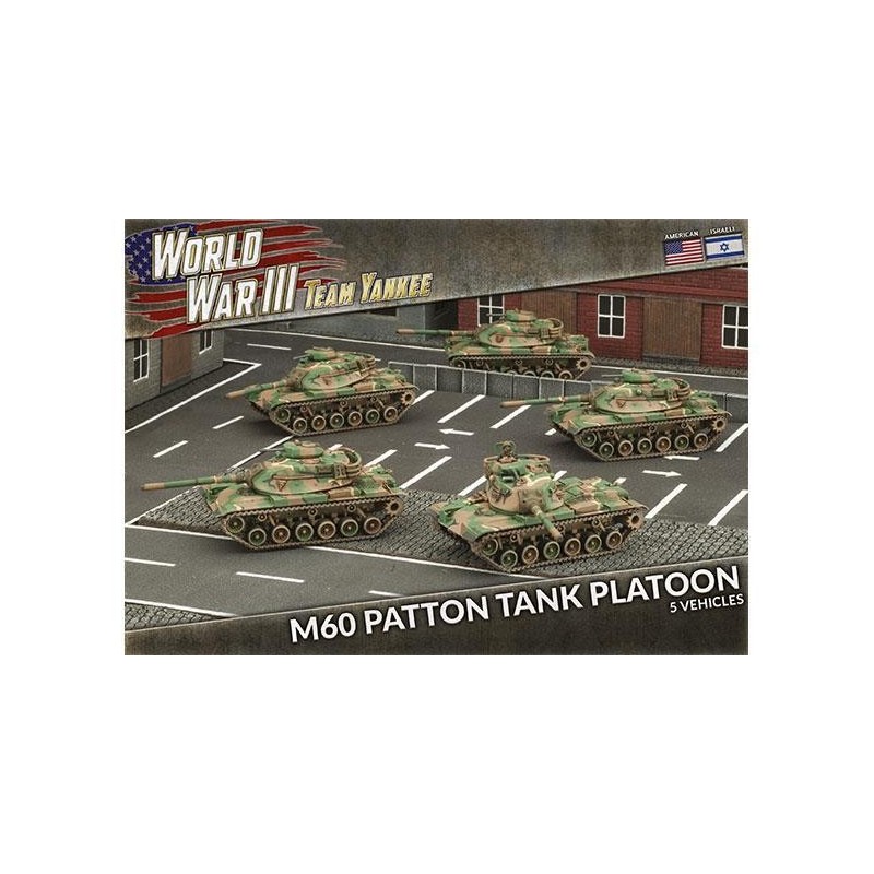 M60 Patton Tank Platoon (Plastic)  -- Preorder --