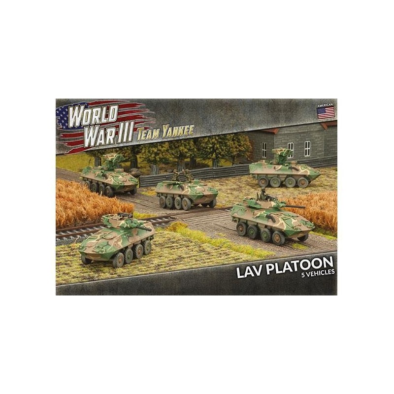 LAV Platoon (Plastic)  -- Preorder --