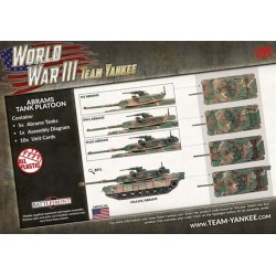 M1A1 Abrams Tank Platoon (x5 Plastic)