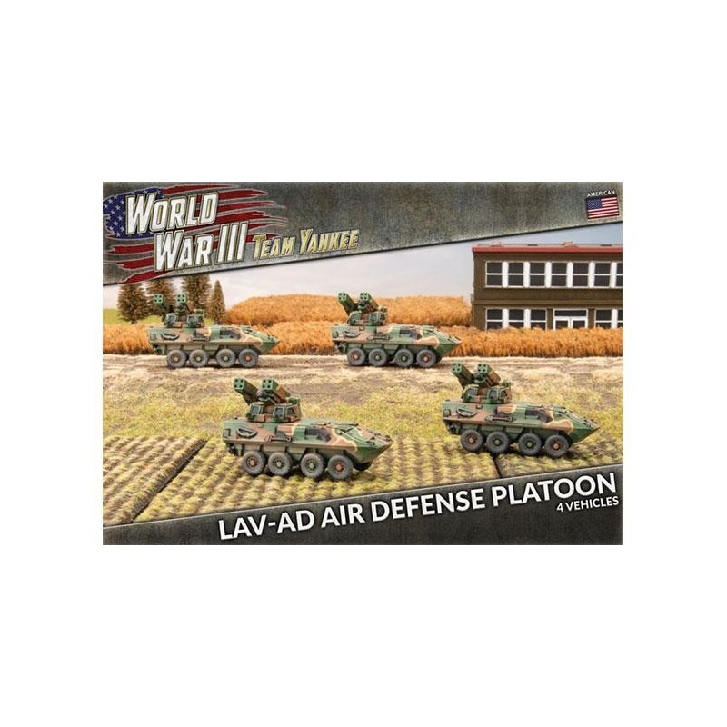 LAV-AD Air Defense Platoon (x4 Plastic)  -- Preorder --