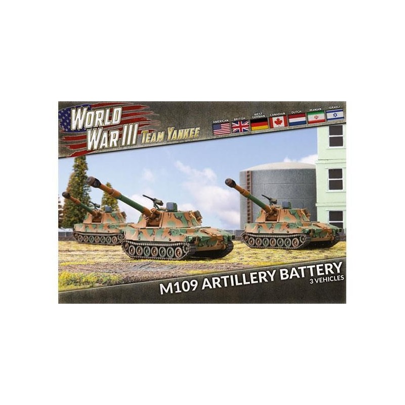 M109 Field Artillery Battery (x3 Plastic)  -- Preorder --