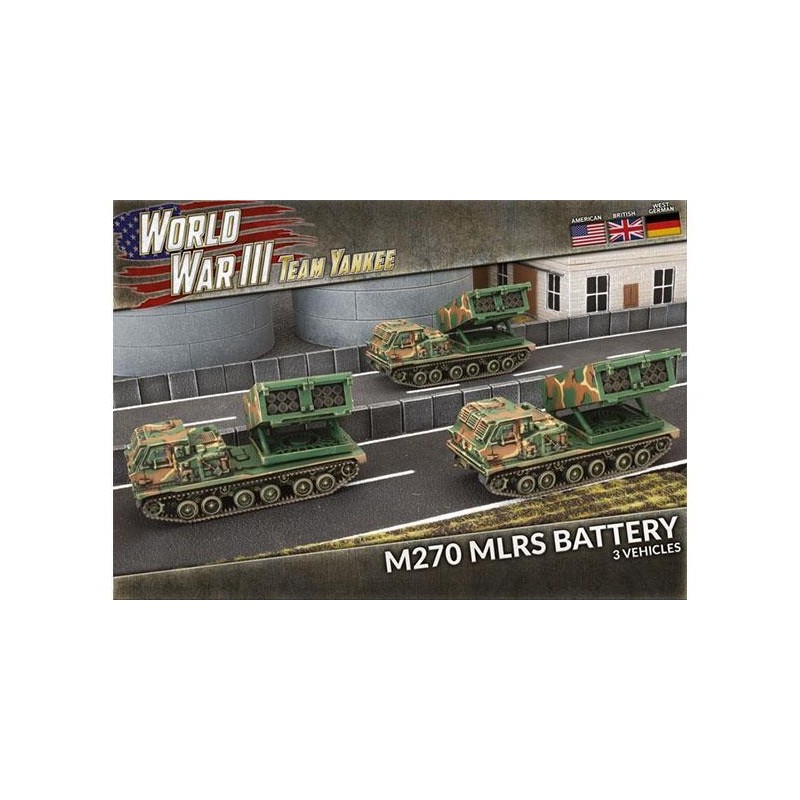 M270 MLRS Rocket Launcher Battery (x3 Plastic)  -- Preorder --