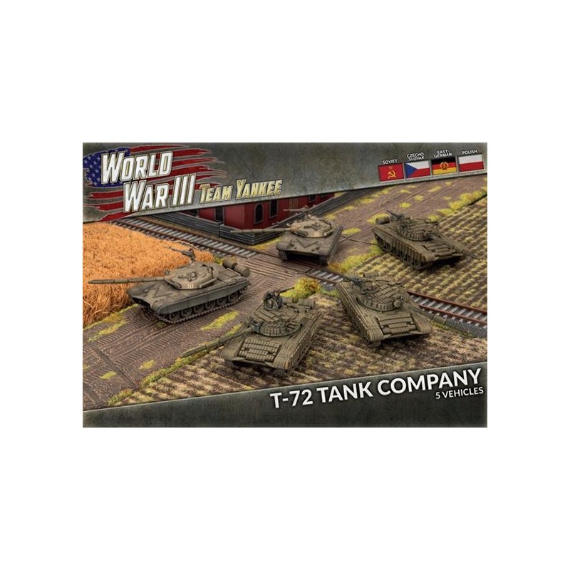 T72B Tank Company (x5 Plastic)  -- Preorder --