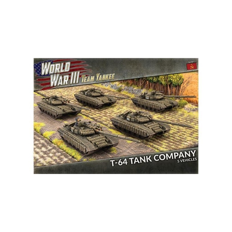 T-64 Tank Company (x5 Plastic)