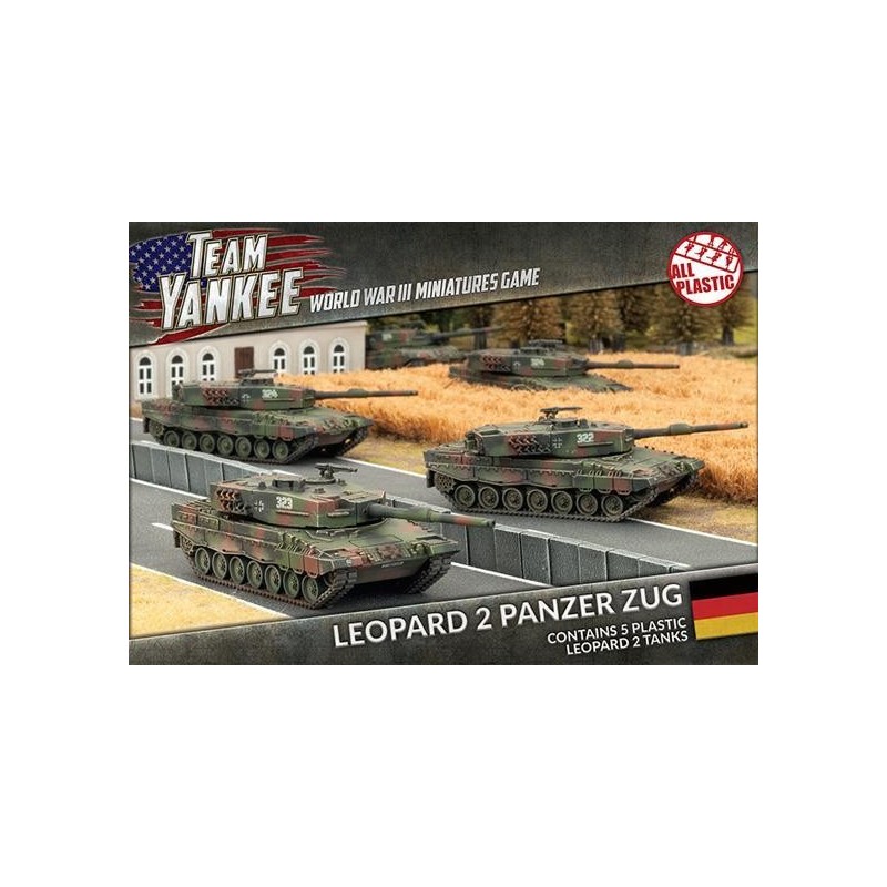 Leopard 2 Panzer Zug (Plastic)