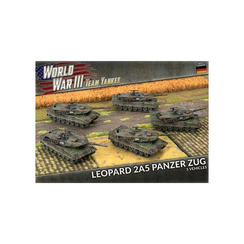 Leopard 2A5 (x5 Plastic)  -- Preorder --