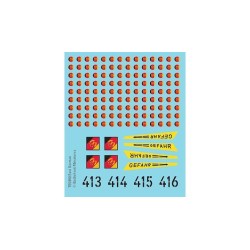 East German Decals (x4 Sheets)