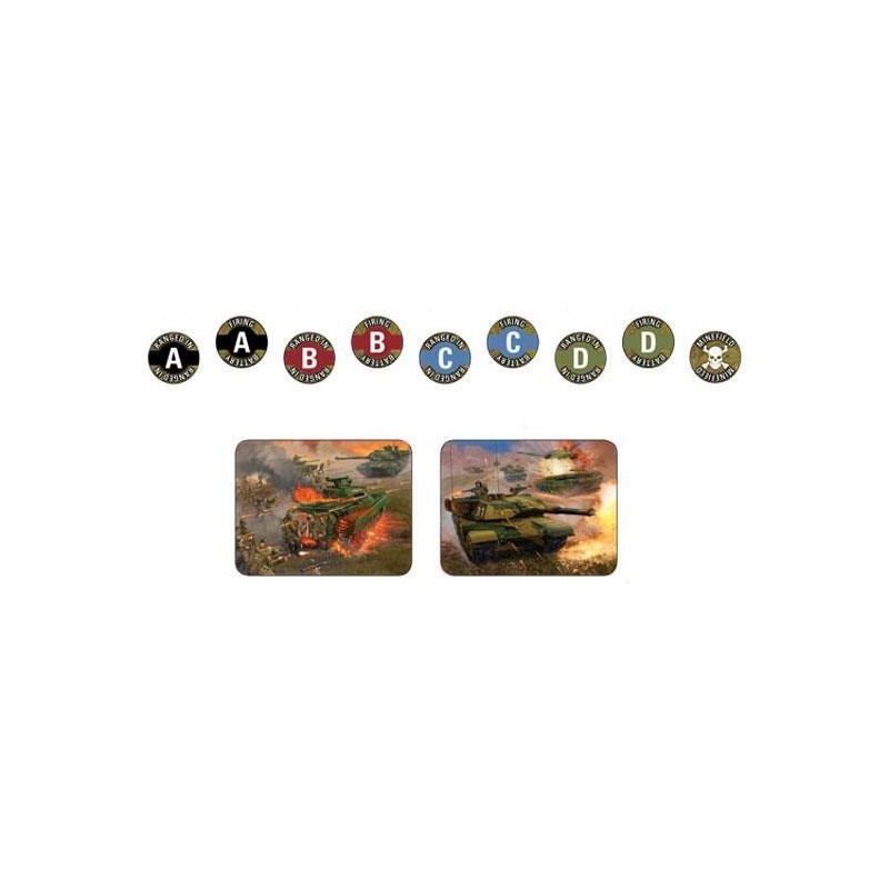 WW3 Mission Token Set  -- Preorder --