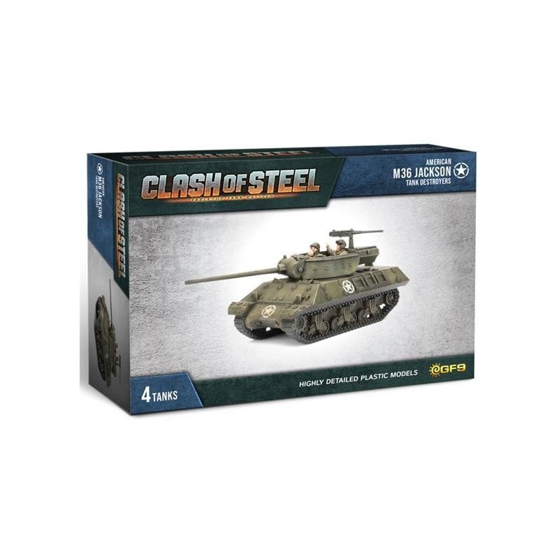 M36 Jackson Tank Destroyers (x4 Plastic)