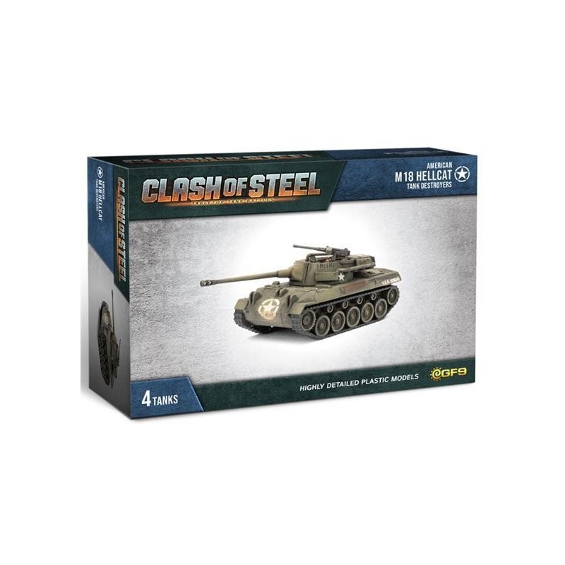 M18 Hellcat  Tank Destroyers (x4 Plastic)