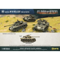 M18 Hellcat  Tank Destroyers (x4 Plastic)