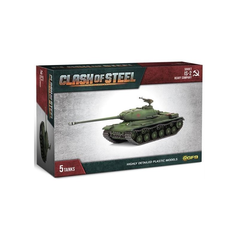 IS-2 Heavy Tank Company (x5 Plastic)  -- Preorder --