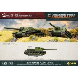 SU-100 Tank-Killer Company (x5 Plastic)  -- Preorder --