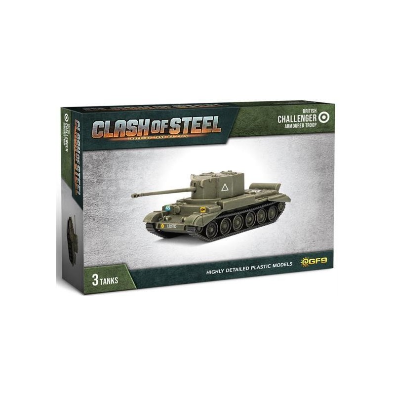 Challenger Armoured Troop (x3 Plastic)  -- Preorder --