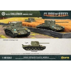 Challenger Armoured Troop (x3 Plastic)  -- Preorder --